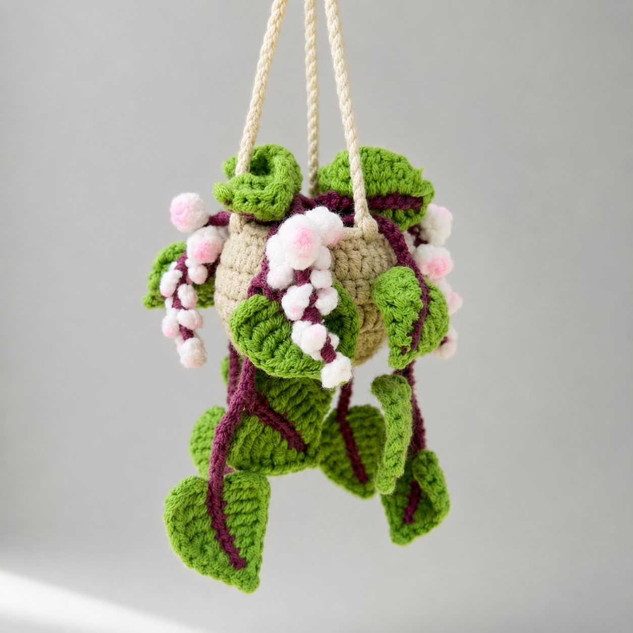 Blushing Vine Basket