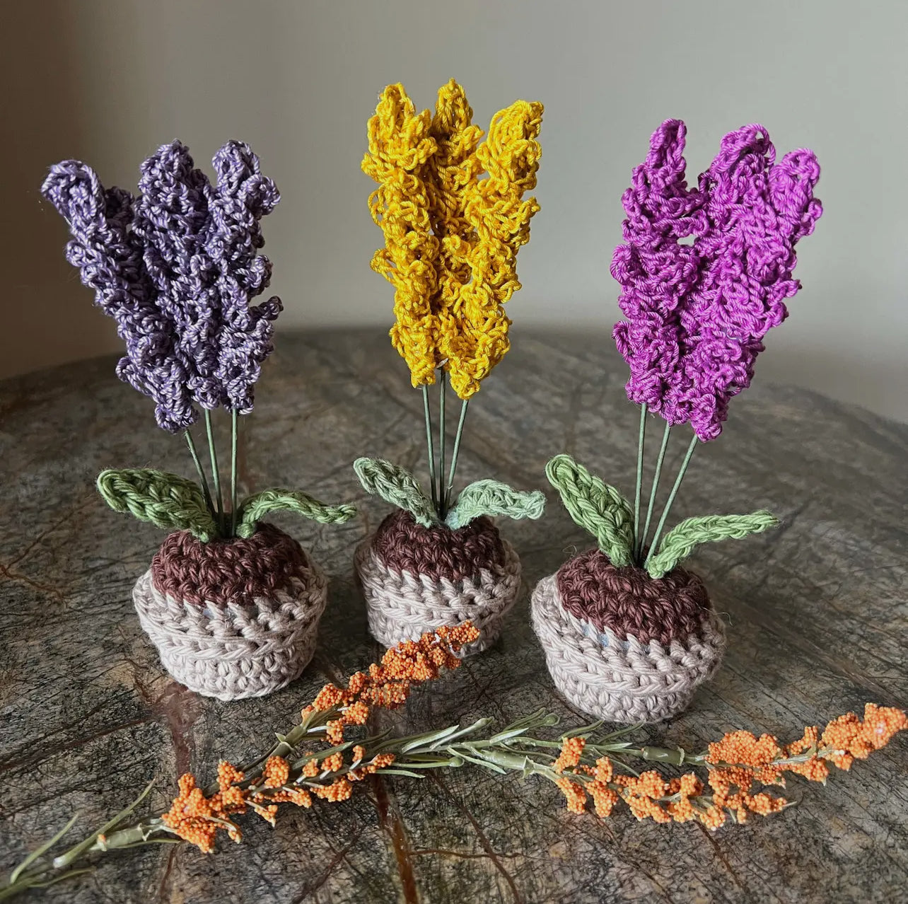 Crochet Mini Lavender Springs