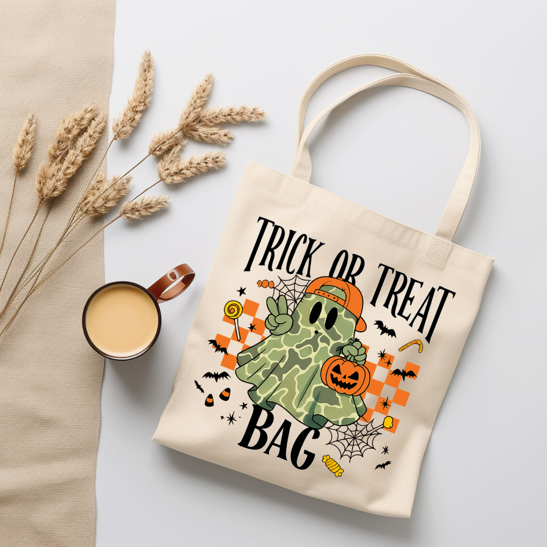 Trick or Treat Bag Halloween Tote
