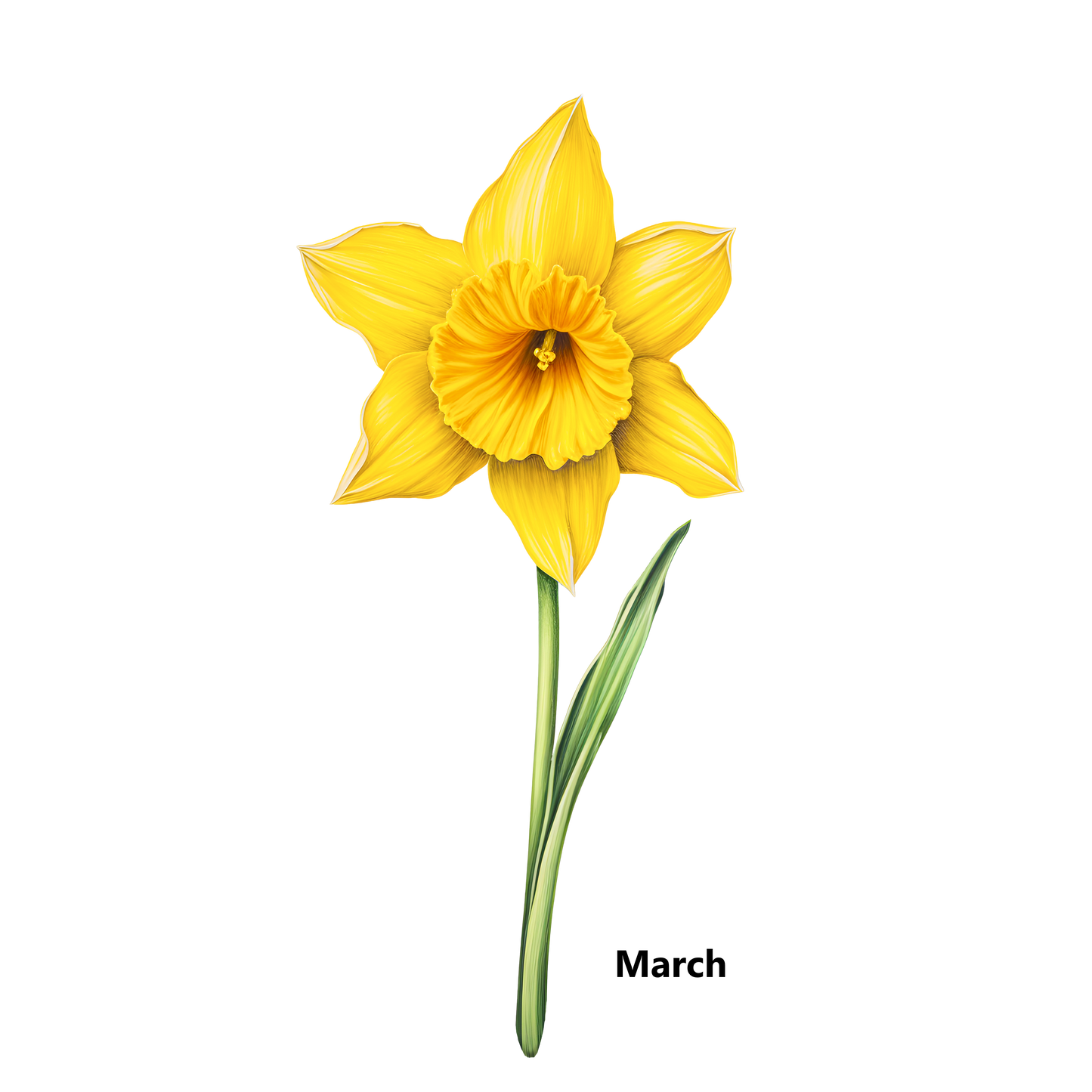 Birth Flower Customize Decorative Pillow