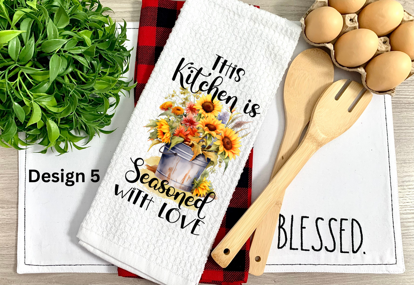 country flowers Seasoned with love