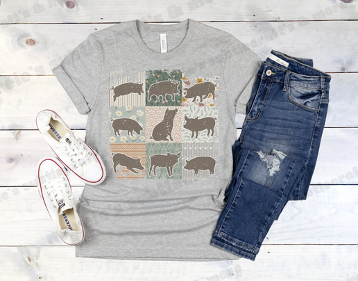 Boho Pig Tee