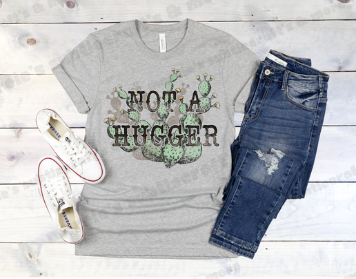 Not a Hugger Grunge Tee