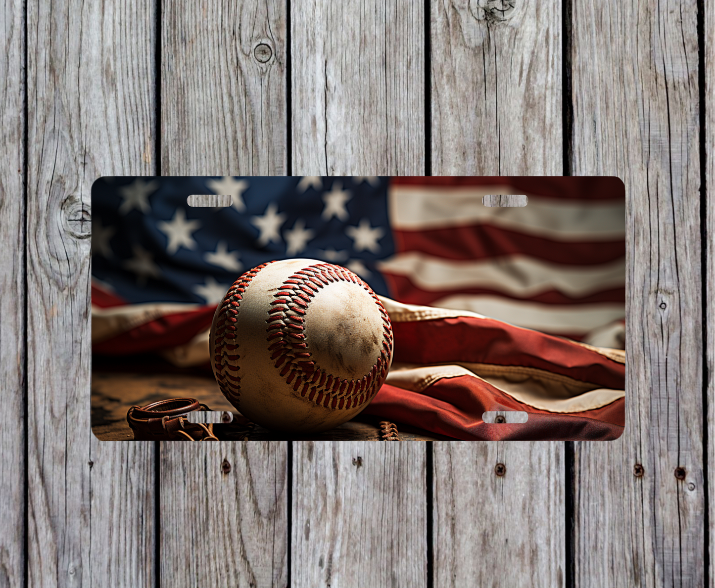 American Patriotic License Plates