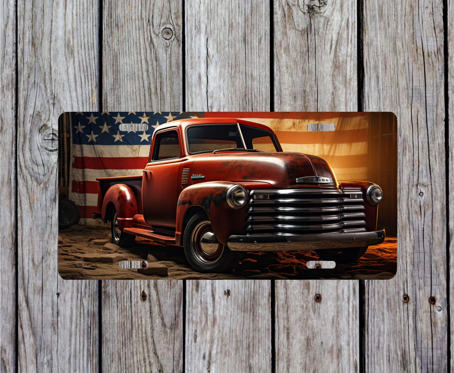 American Patriotic License Plates