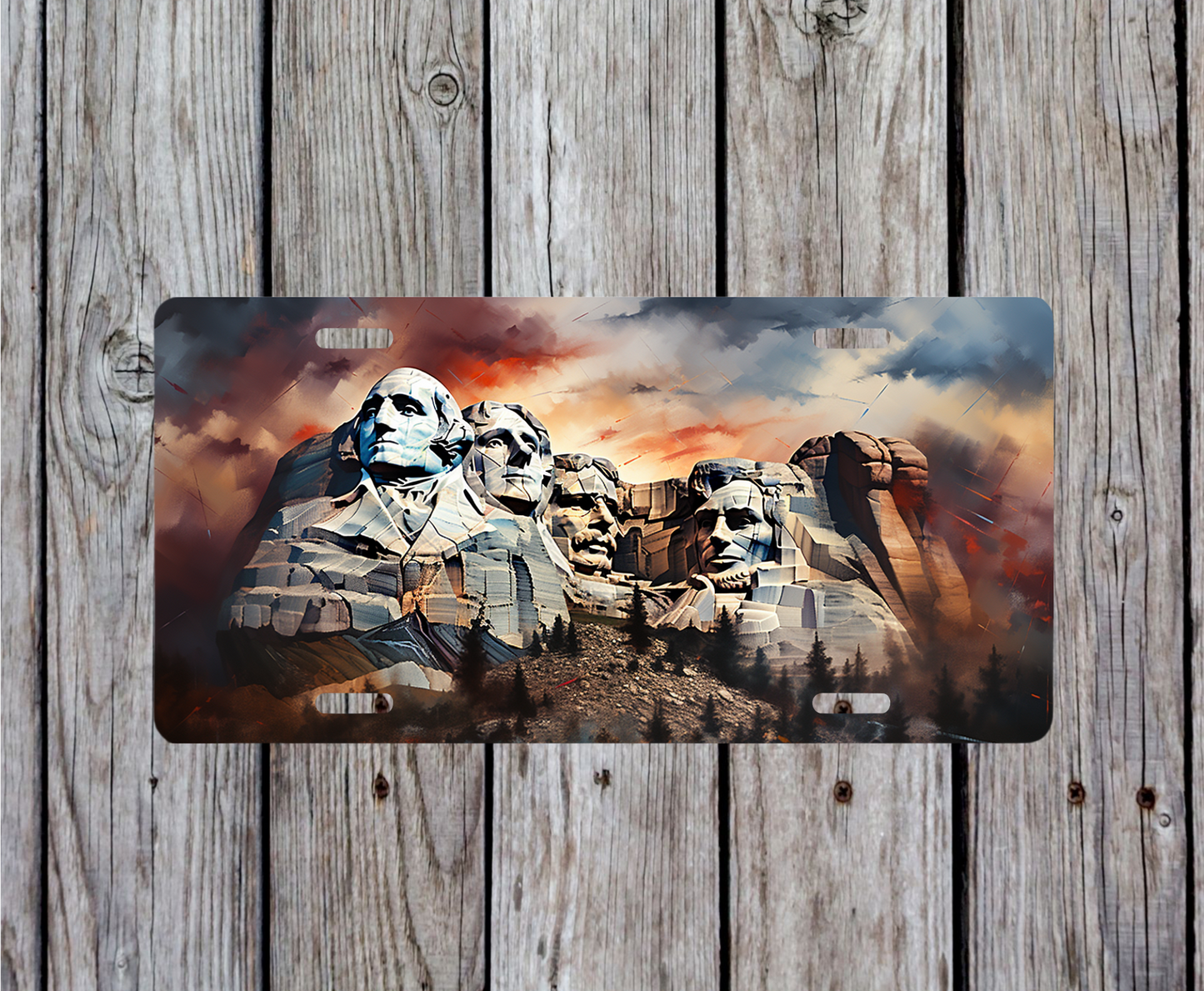 American Patriotic License Plates