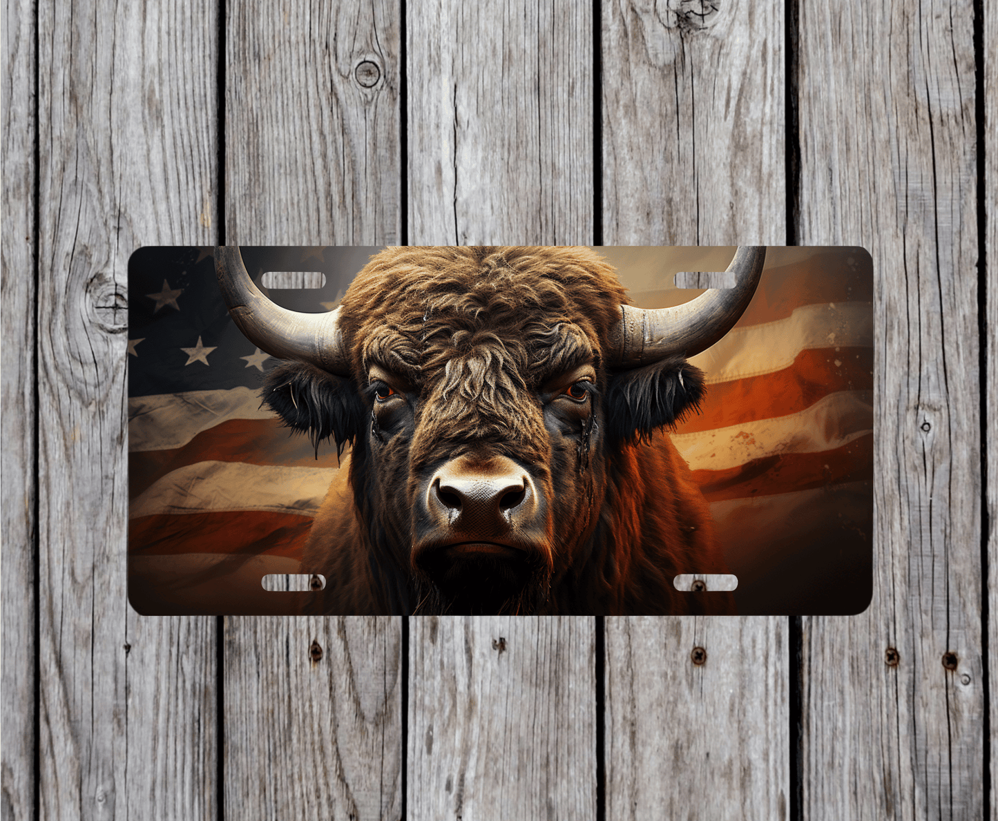 American Patriotic License Plates