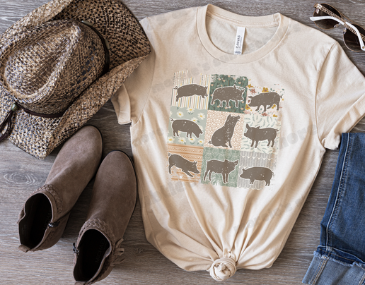 Boho Pig Tee