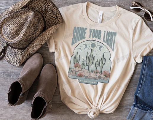 Shine Your Light Tee