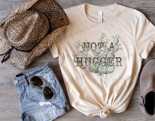 Not a Hugger Grunge Tee