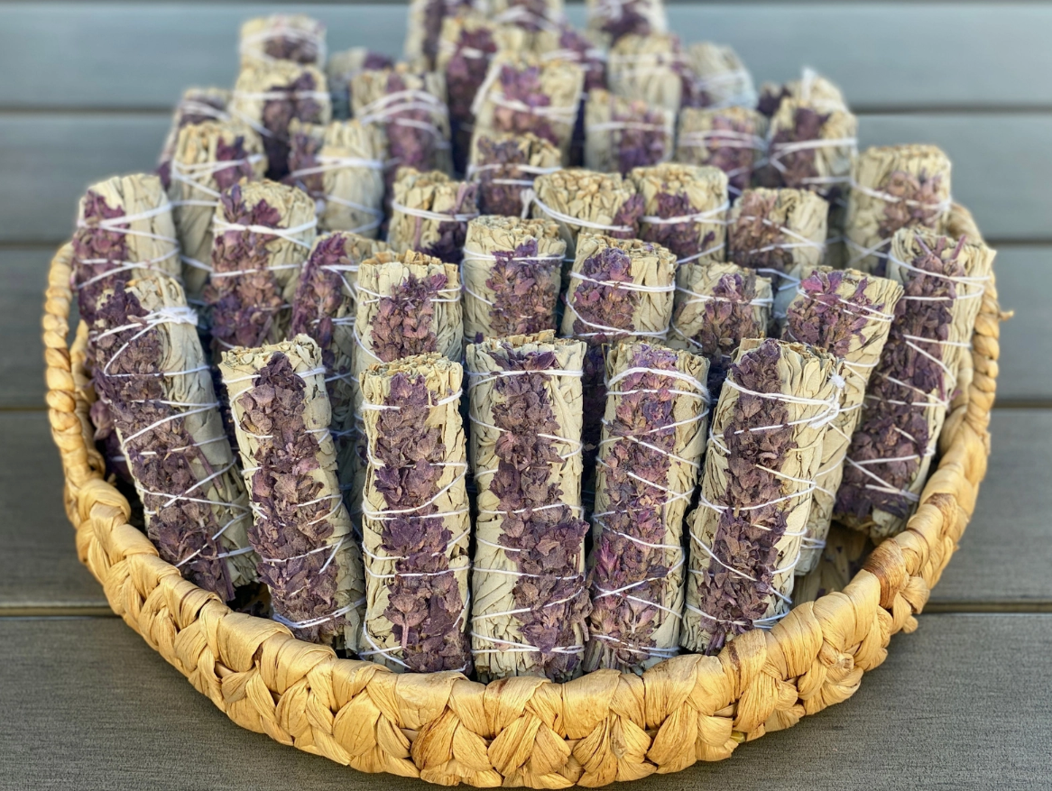 White Sage & Lavender Smudge Stick
