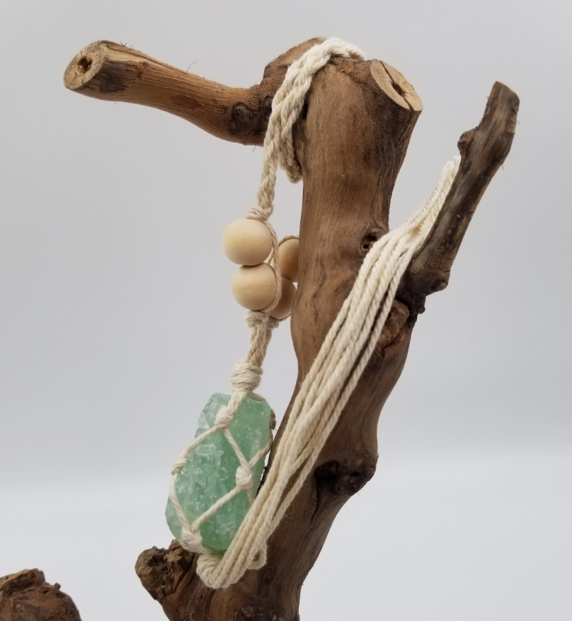 Handmade Natural Stone Car Charm