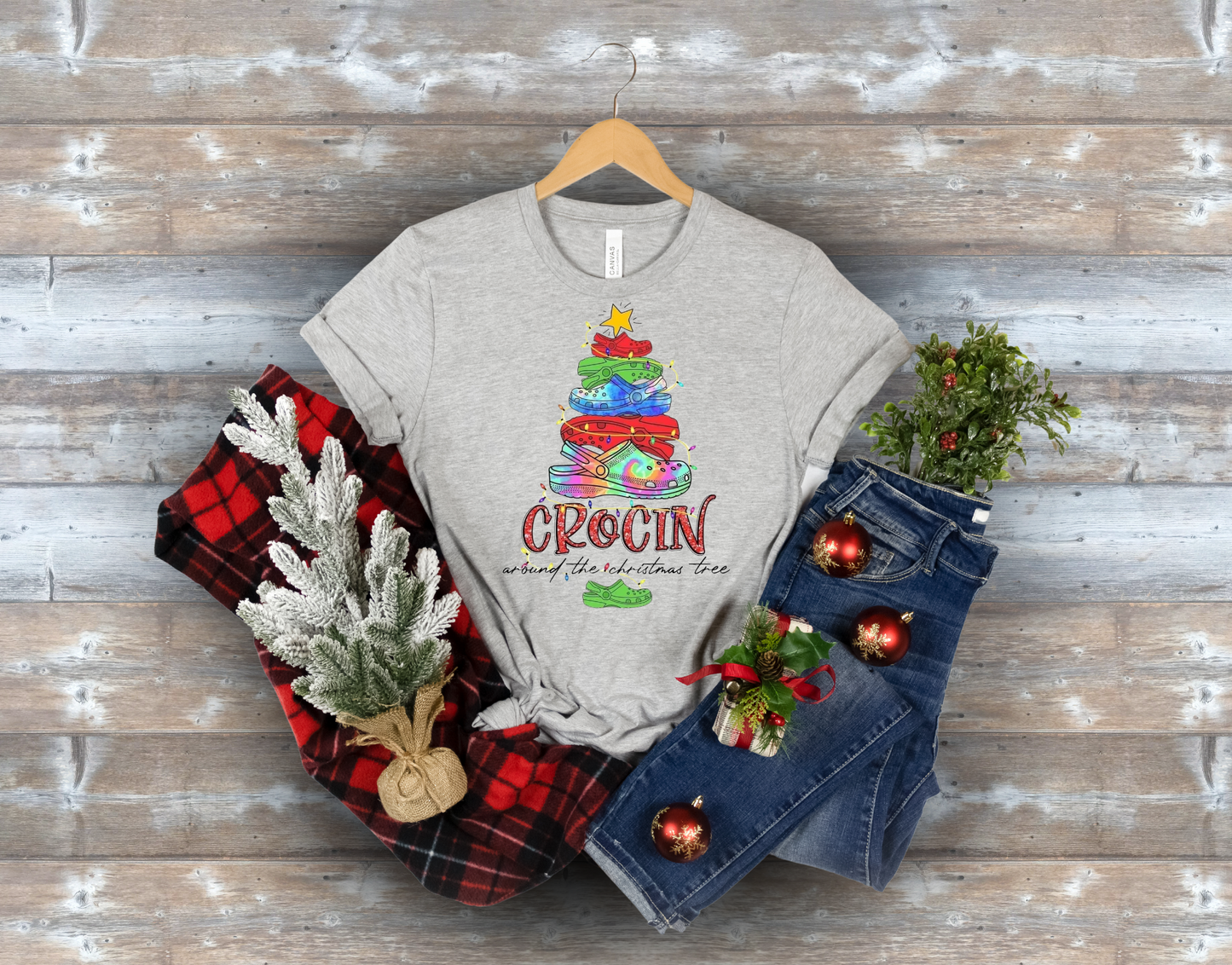 Crocin' Around the Christmas Tree T-Shirt