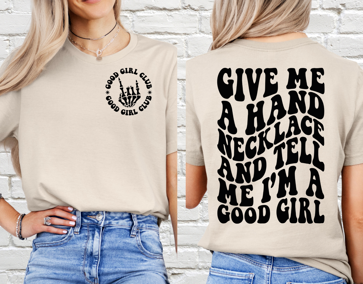 Hand Necklaces T-Shirt