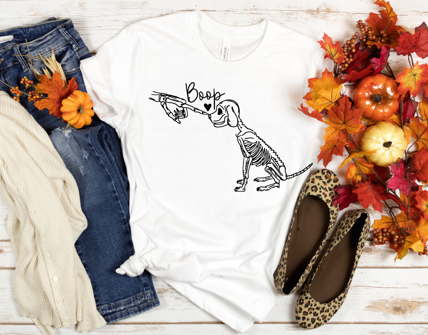 Spooky Boop Pup T-Shirt