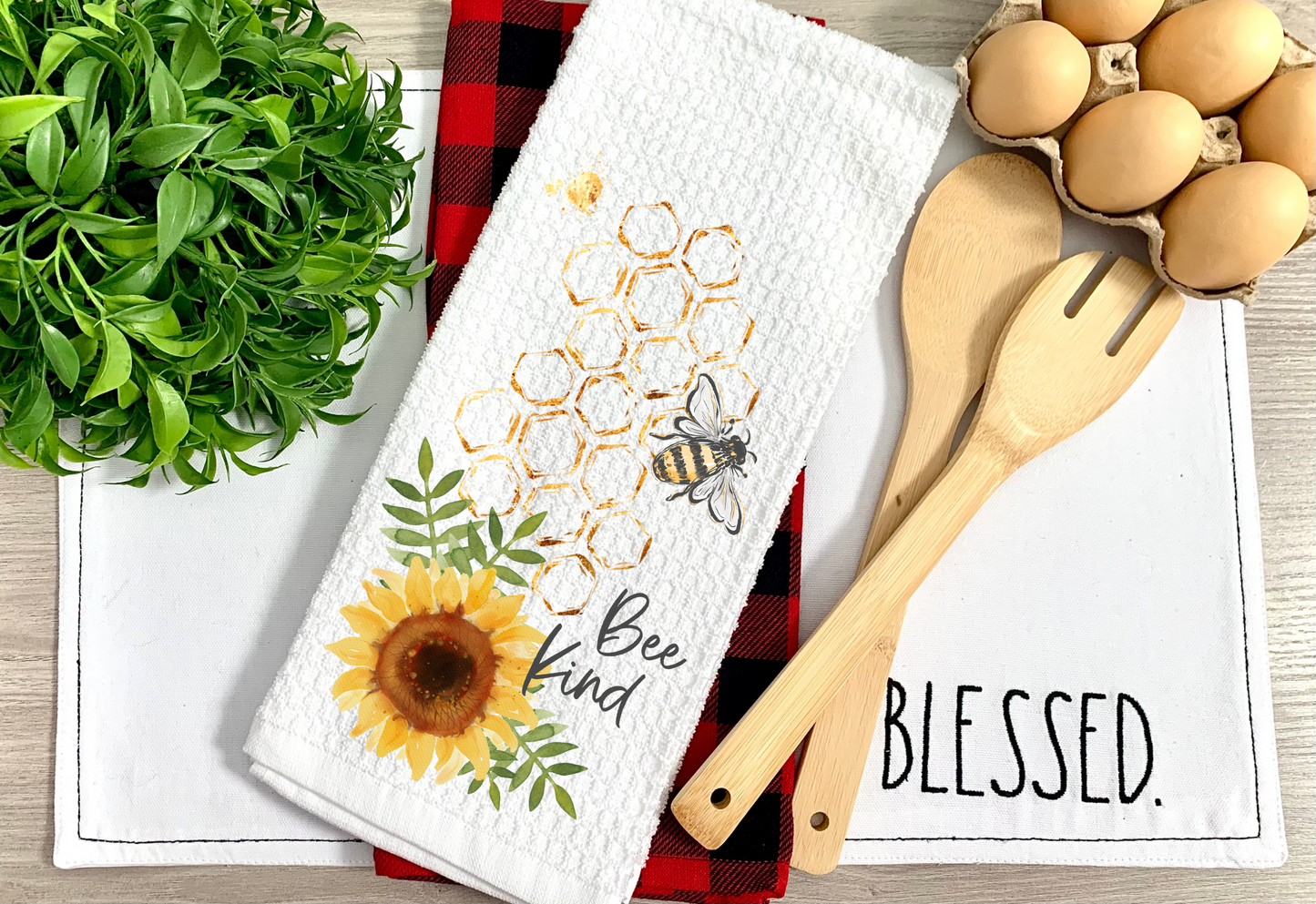 Bee Kind Kitchen Towel