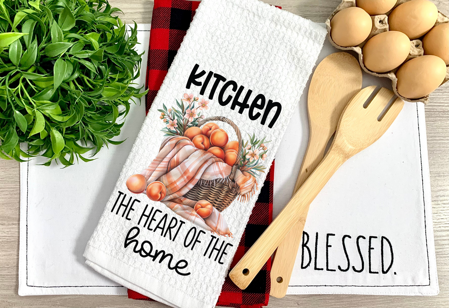 The Heart of the Home Tea Towel