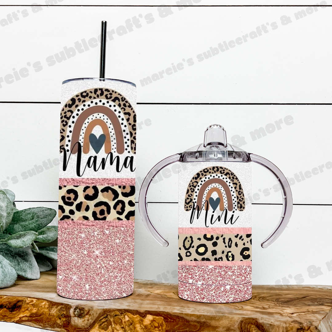 Mama and Mini Matching Tumbler Sets