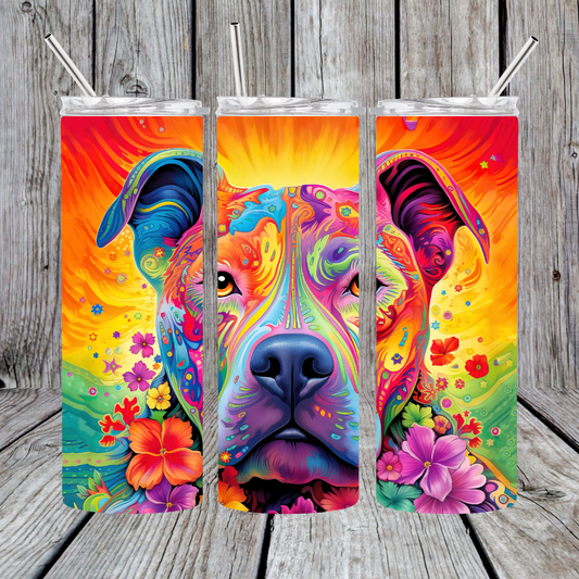 20 oz Pitbull Tumbler