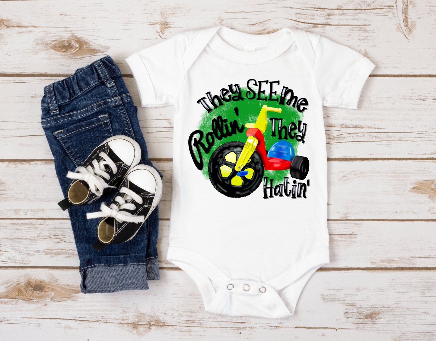 They See Me Rollin' Toddler T-Shirt