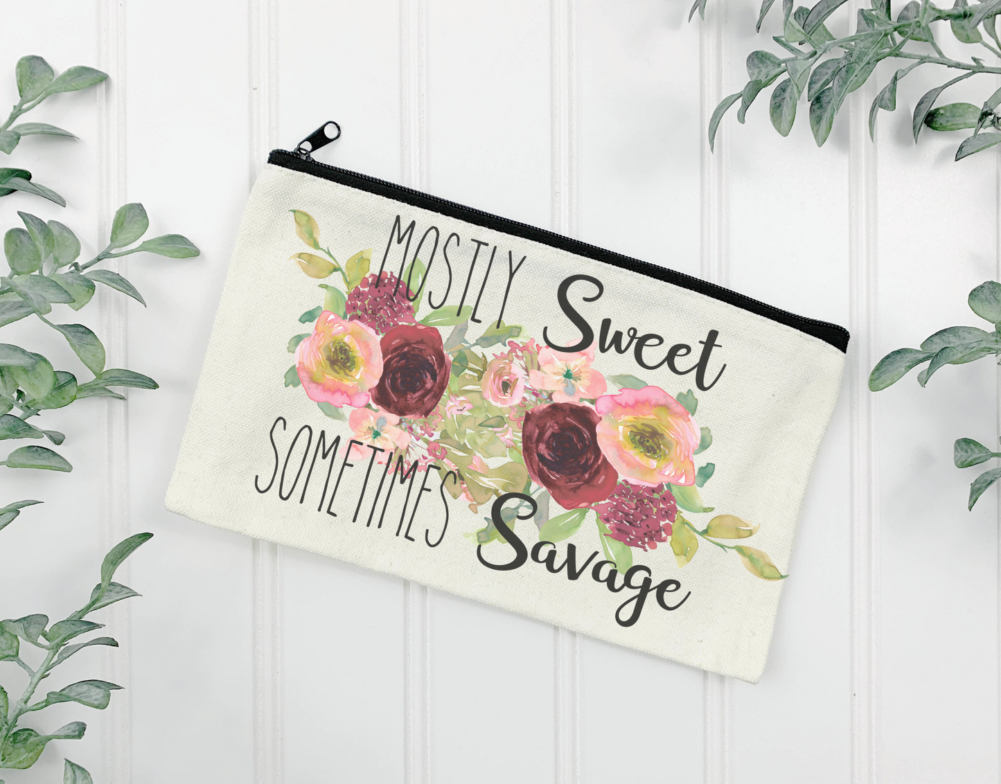 Mostly Sweet, Sometimes Savage Cosmetic Bag