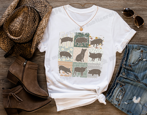 Boho Pig Tee