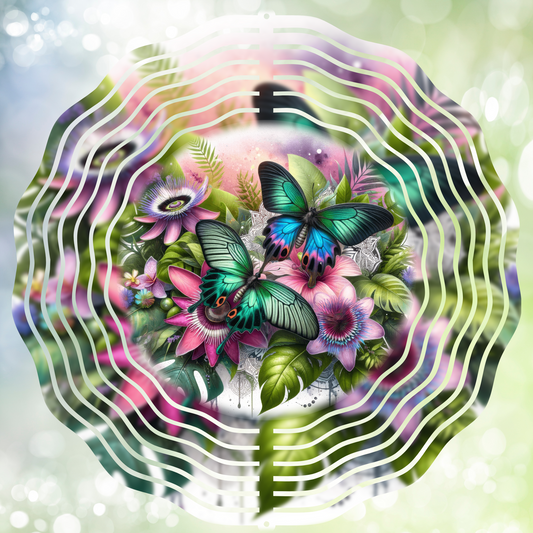 Flutter & Glow Wind Spinner