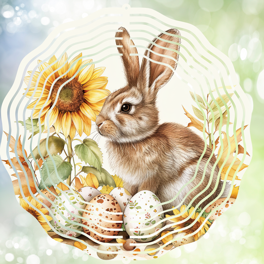 Sunny Bunny Breeze Wind Spinner