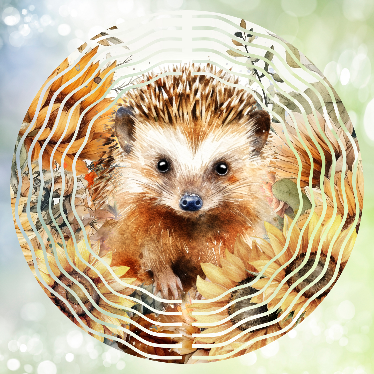 Hedge Hog Wind Spinner