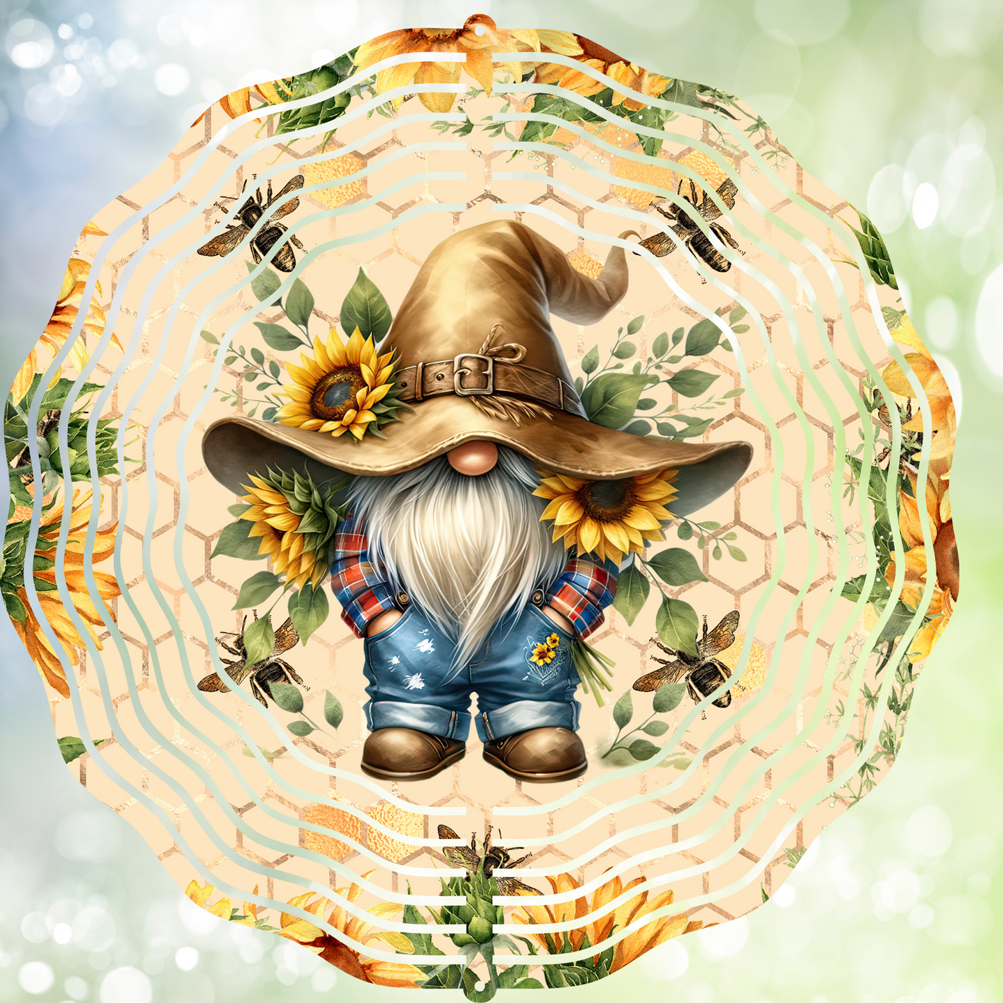 Garden Gnome Wind Spinner