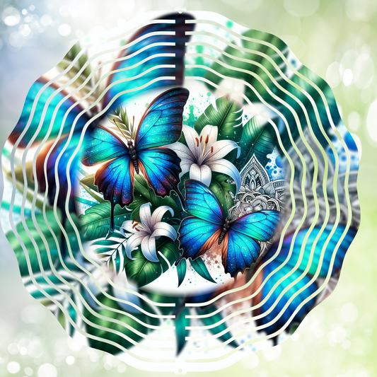 Flutter & Bloom Wind Spinner