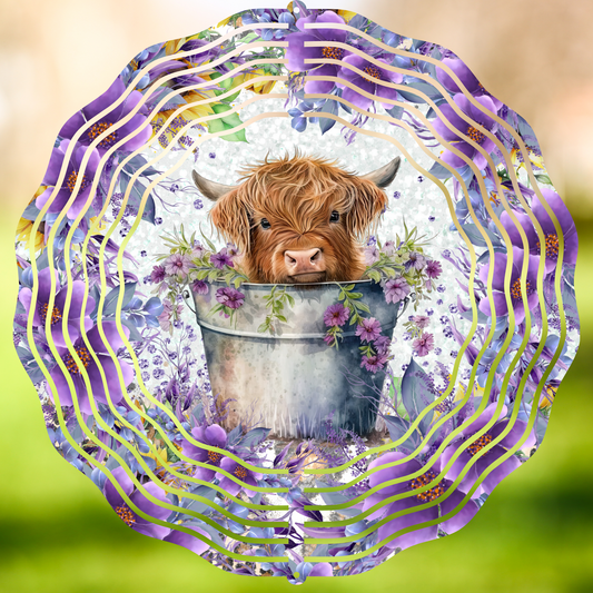 Bucket o’ Moo Wind Spinner