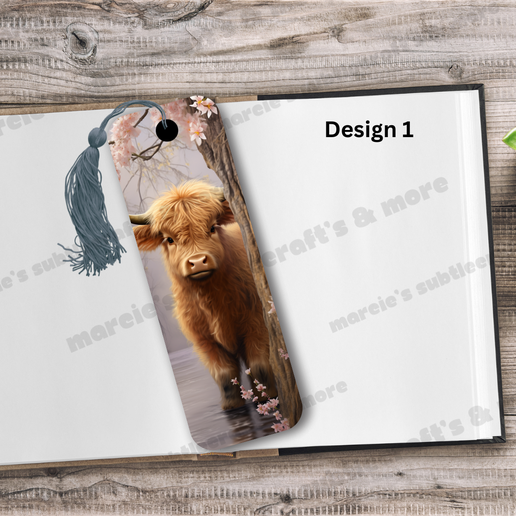 Highland Cow Bookmark(s)