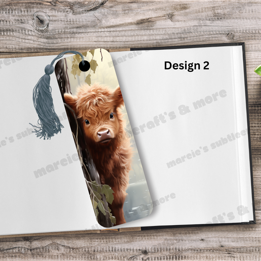 Highland Cow Bookmark(s)
