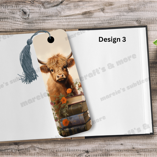 Highland Cow Bookmark(s)