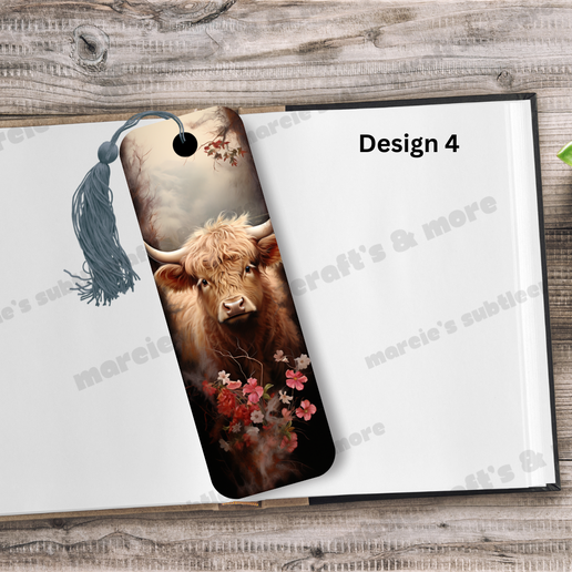 Highland Cow Bookmark(s)