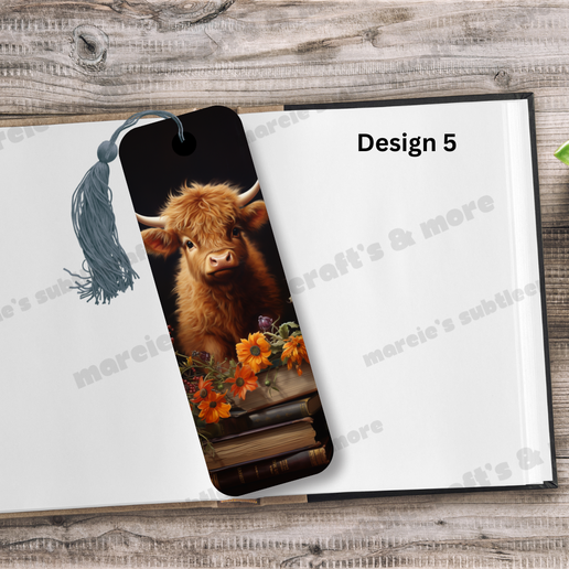 Highland Cow Bookmark(s)