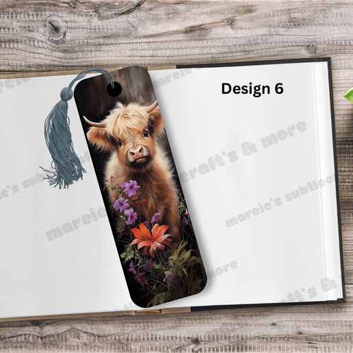 Highland Cow Bookmark(s)