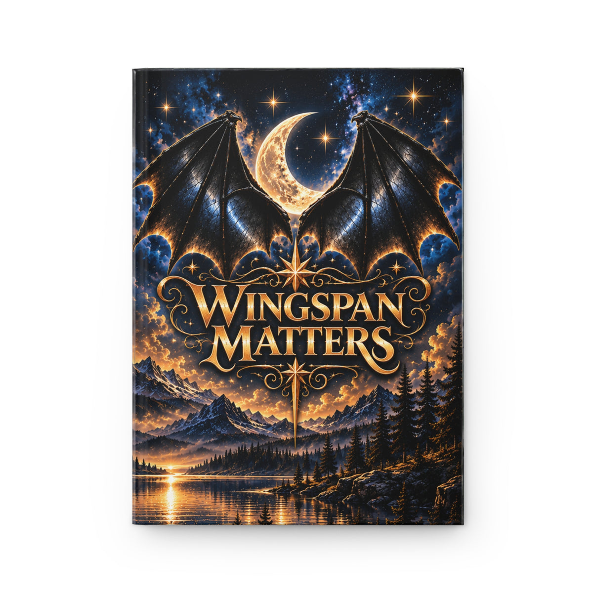 Wingspan Matters Fantasy  Hardcover Journal