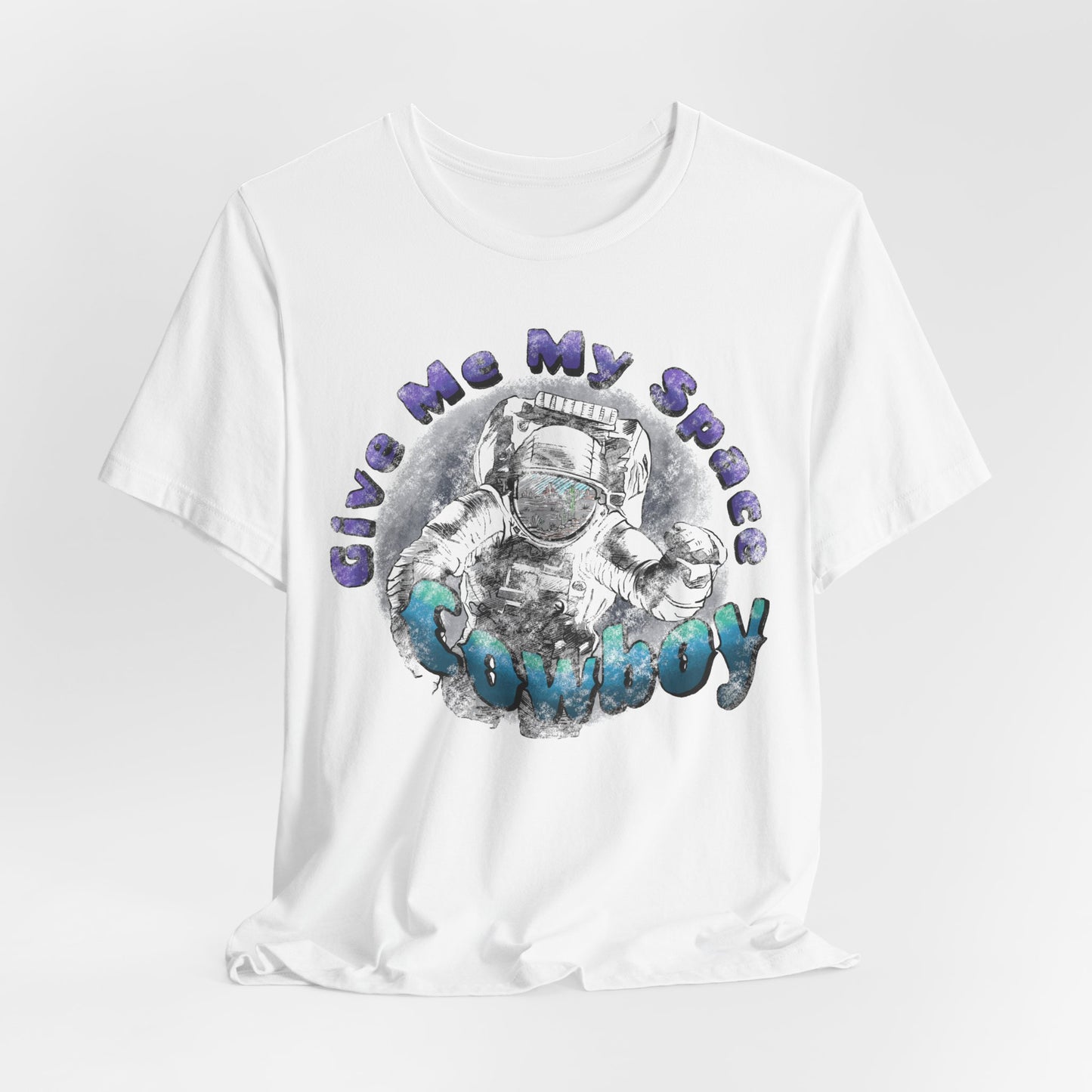 Astronaut Graphic Tee — “Give Me My Space” Funny Space T-Shirt