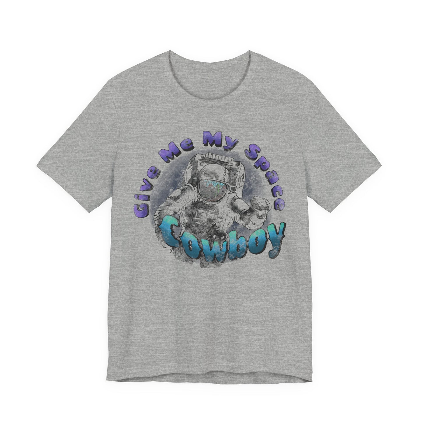 Astronaut Graphic Tee — “Give Me My Space” Funny Space T-Shirt