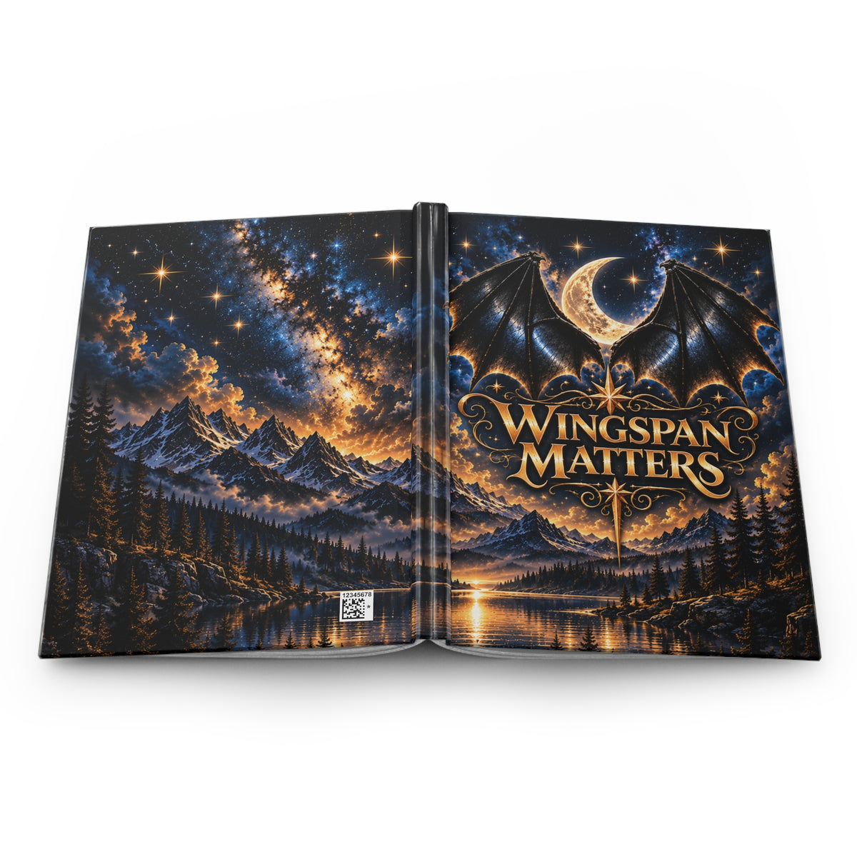 Wingspan Matters Fantasy  Hardcover Journal