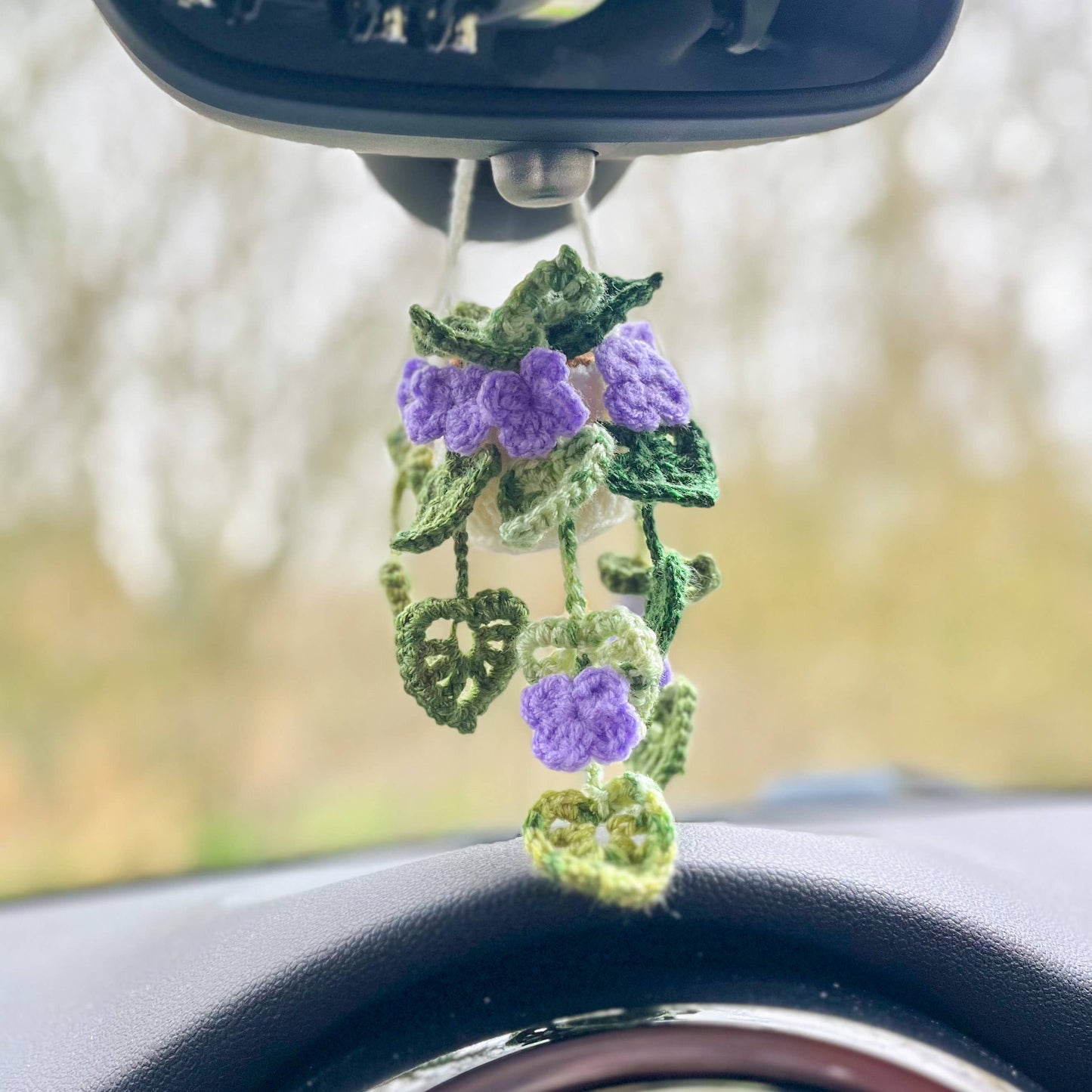 Lavender Vine Basket