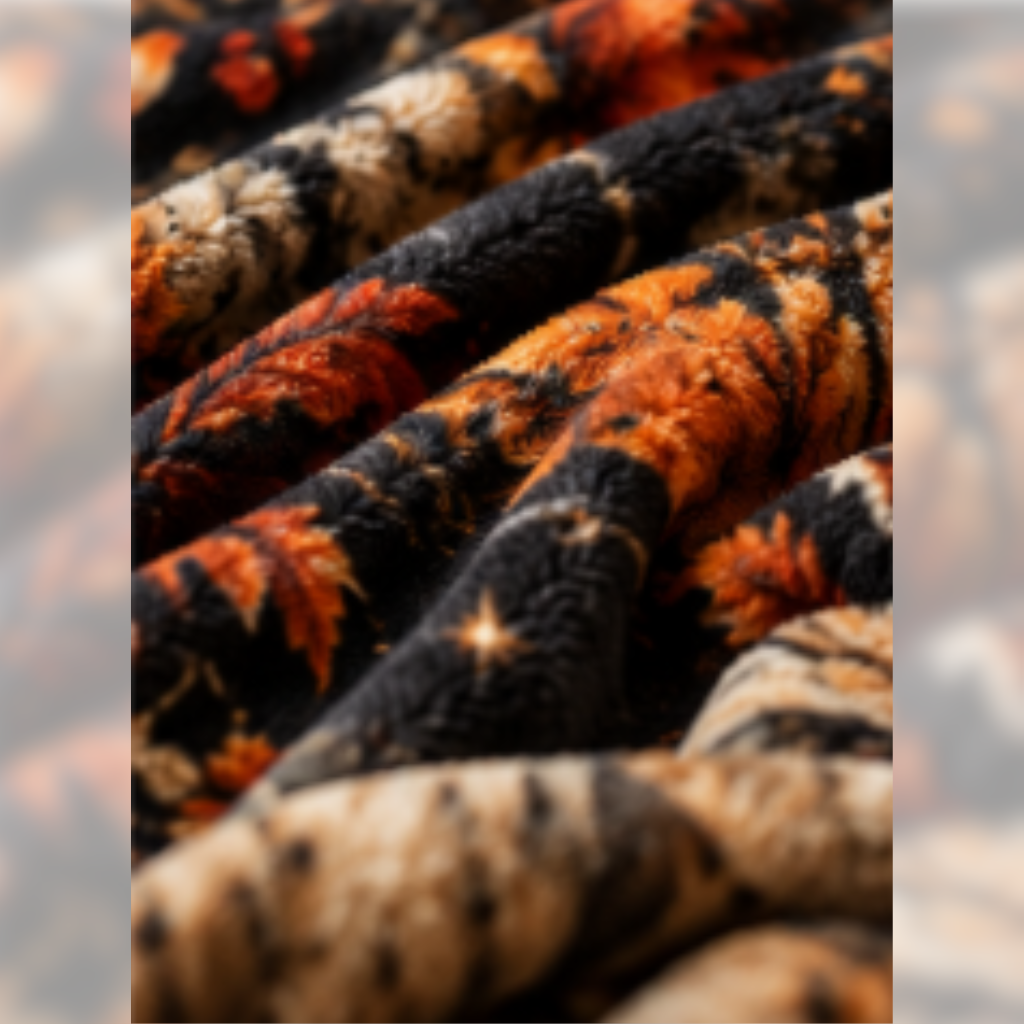Spooky Stories & Cozy Nights Sherpa Fleece Blanket