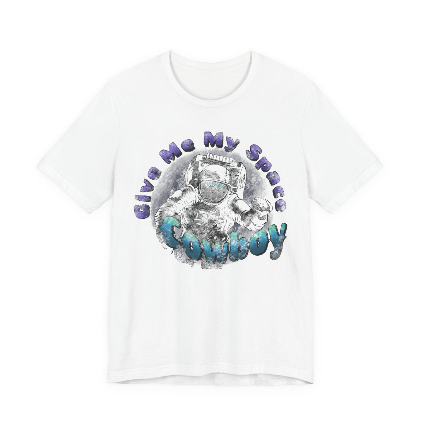 Astronaut Graphic Tee — “Give Me My Space” Funny Space T-Shirt