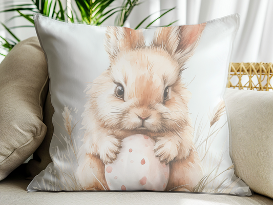 Eggstra Sweet Bunny Pillow