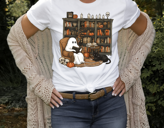 Ghostly Bookish T-Shirt