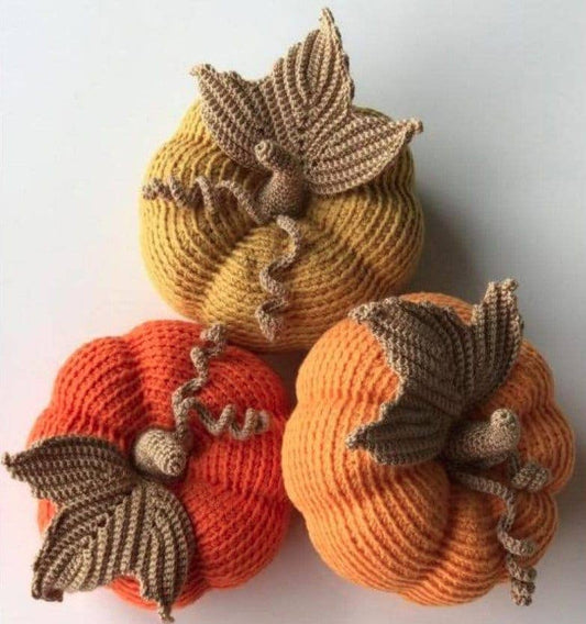 Handmade Crochet Pumpkin