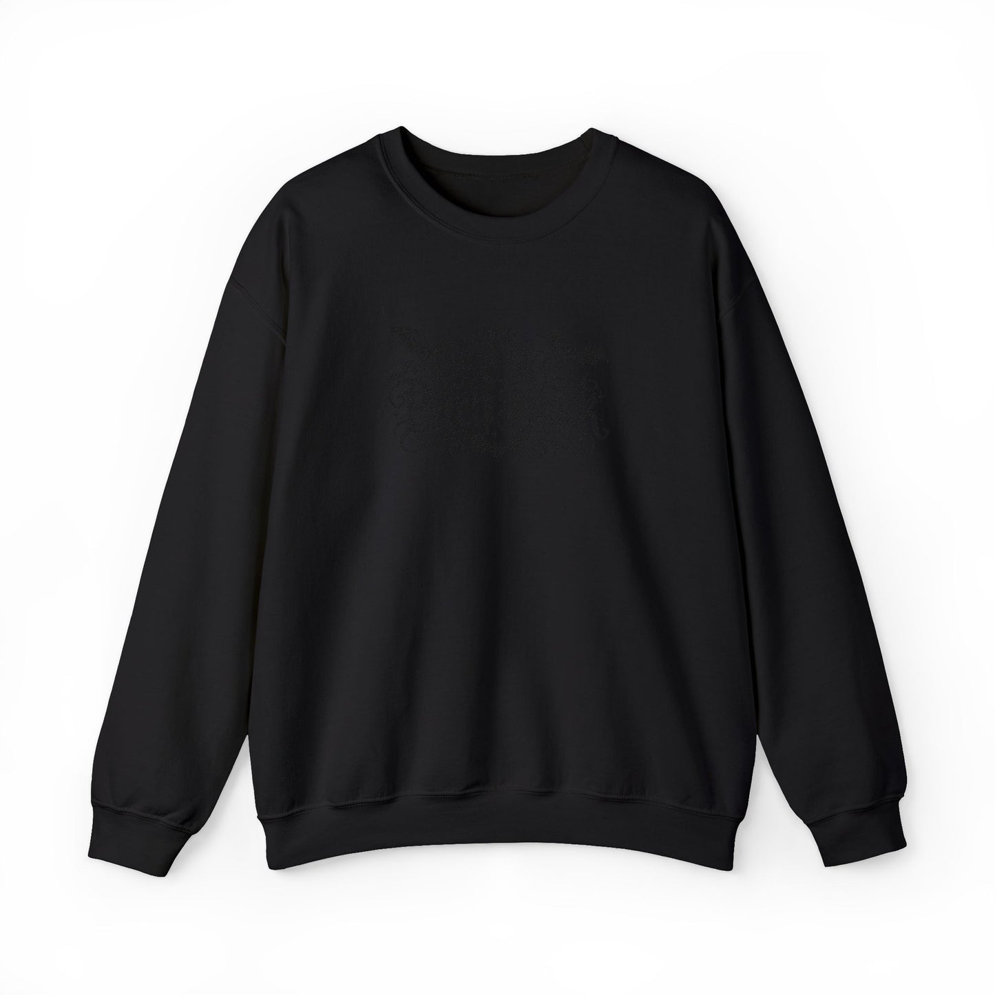 A Little Ray of Pitch Black Crewneck Sweatshirt