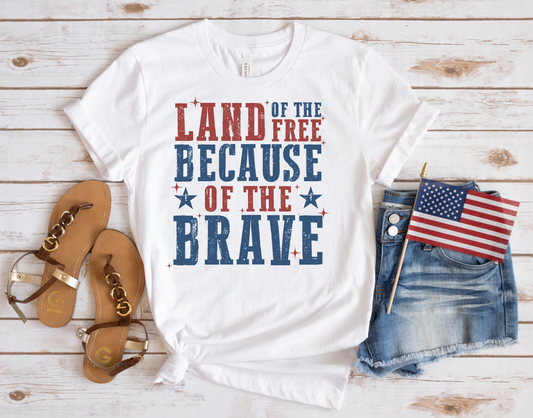 Patriotic Land of the Free T-Shirt